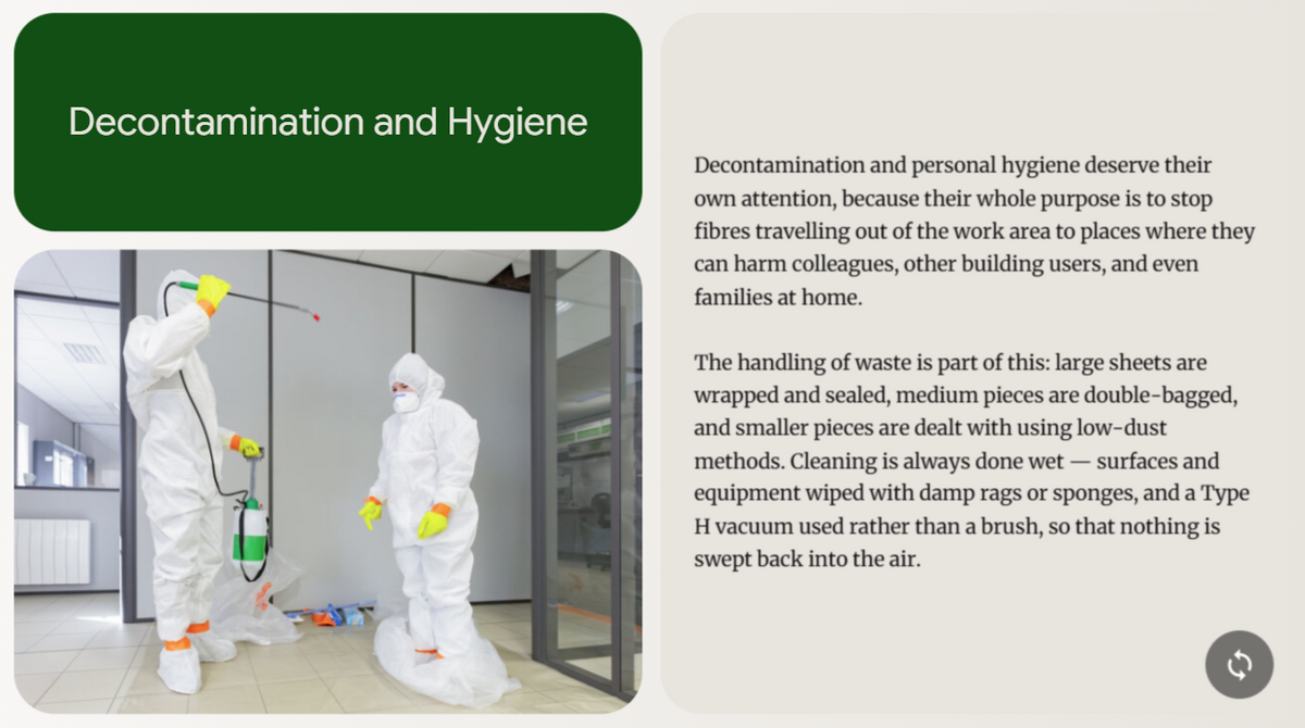 Understanding Asbestos : The Hidden Hazard