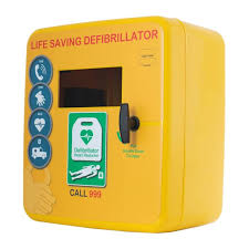 Heated Outdoor AED Cabinet Unlocked